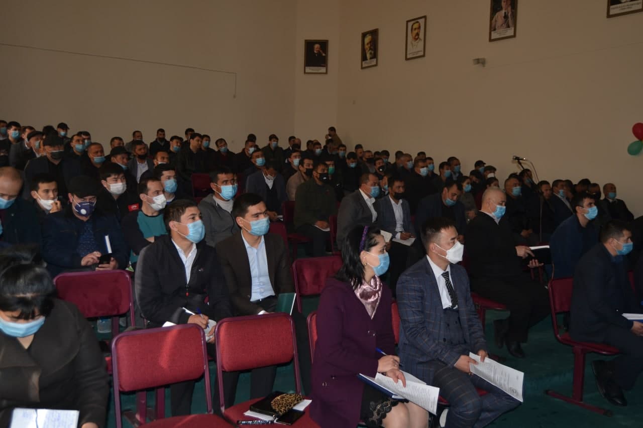 Xorezm viloyatida o’quv seminar va o’quv-trening tashkil etildi.