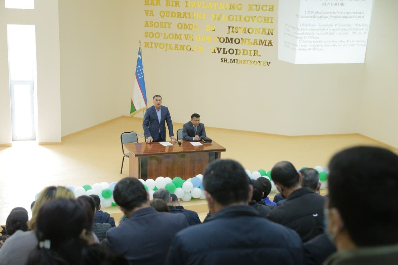 Buxoro viloyatida o’quv seminar va o’quv-trening tashkil etildi.