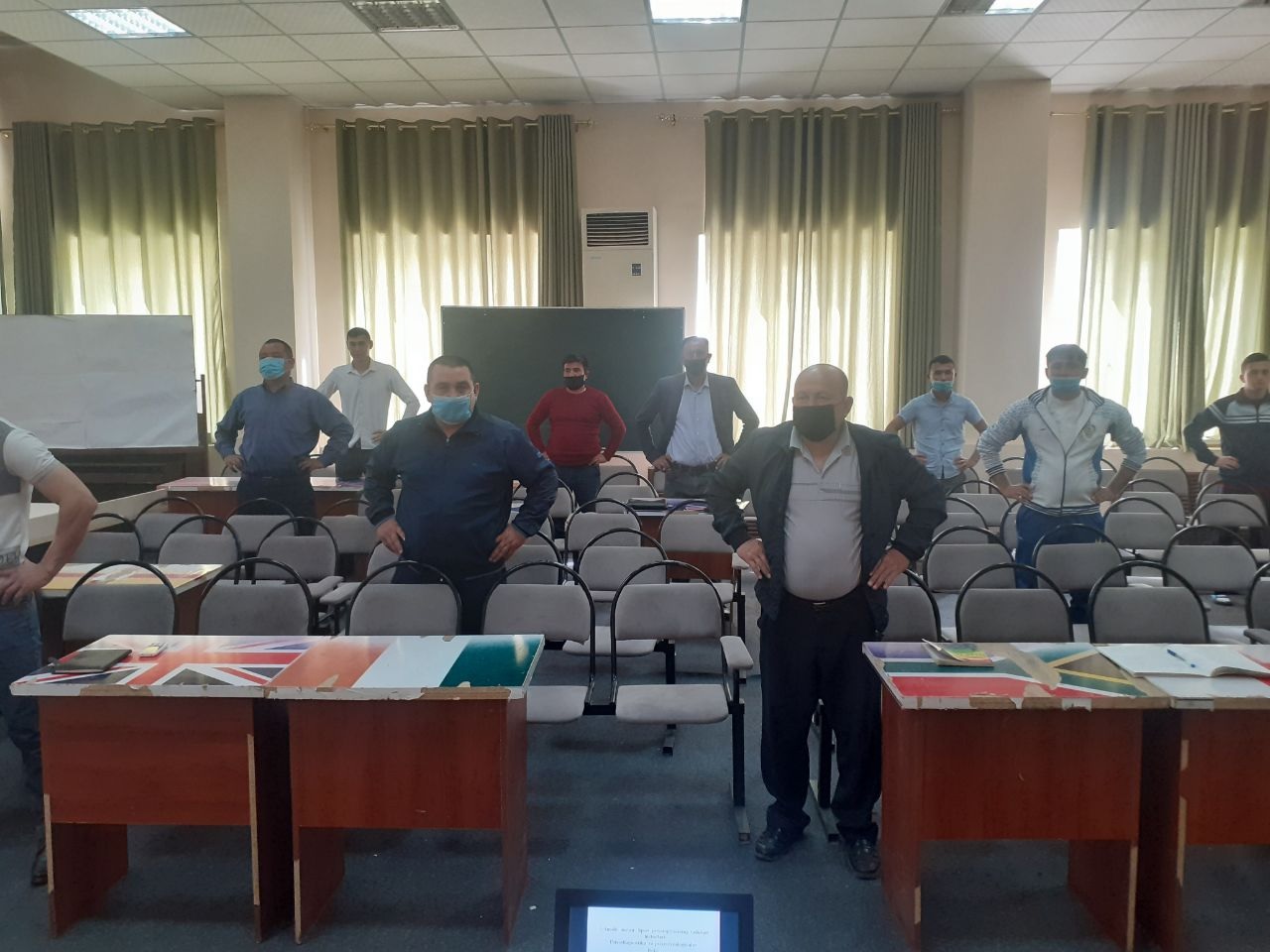 Besh daqiqalik gimnastika mashg‘ulotlari