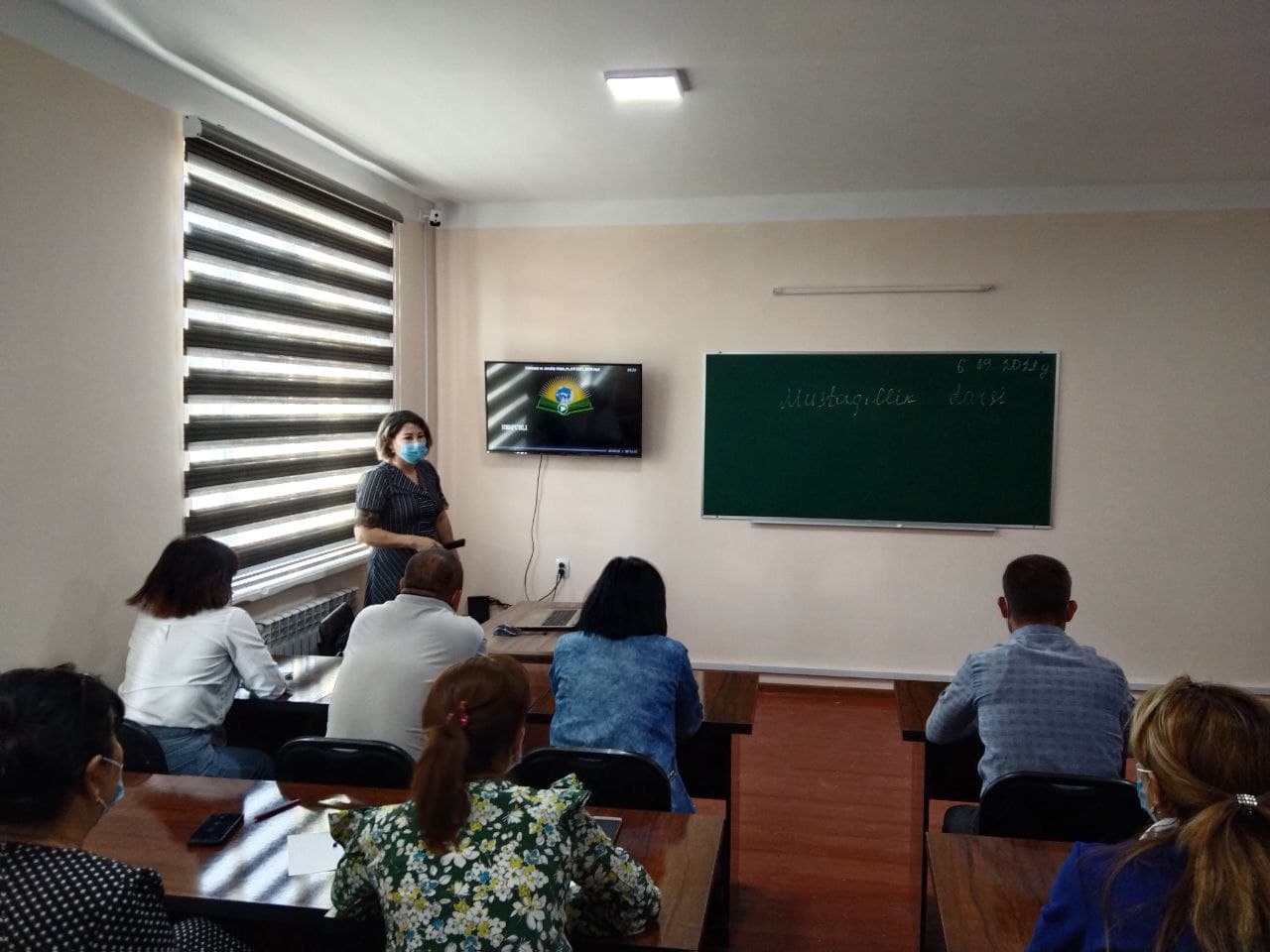 MUSTAQILLLIK DARSI TASHKIL ETILDI