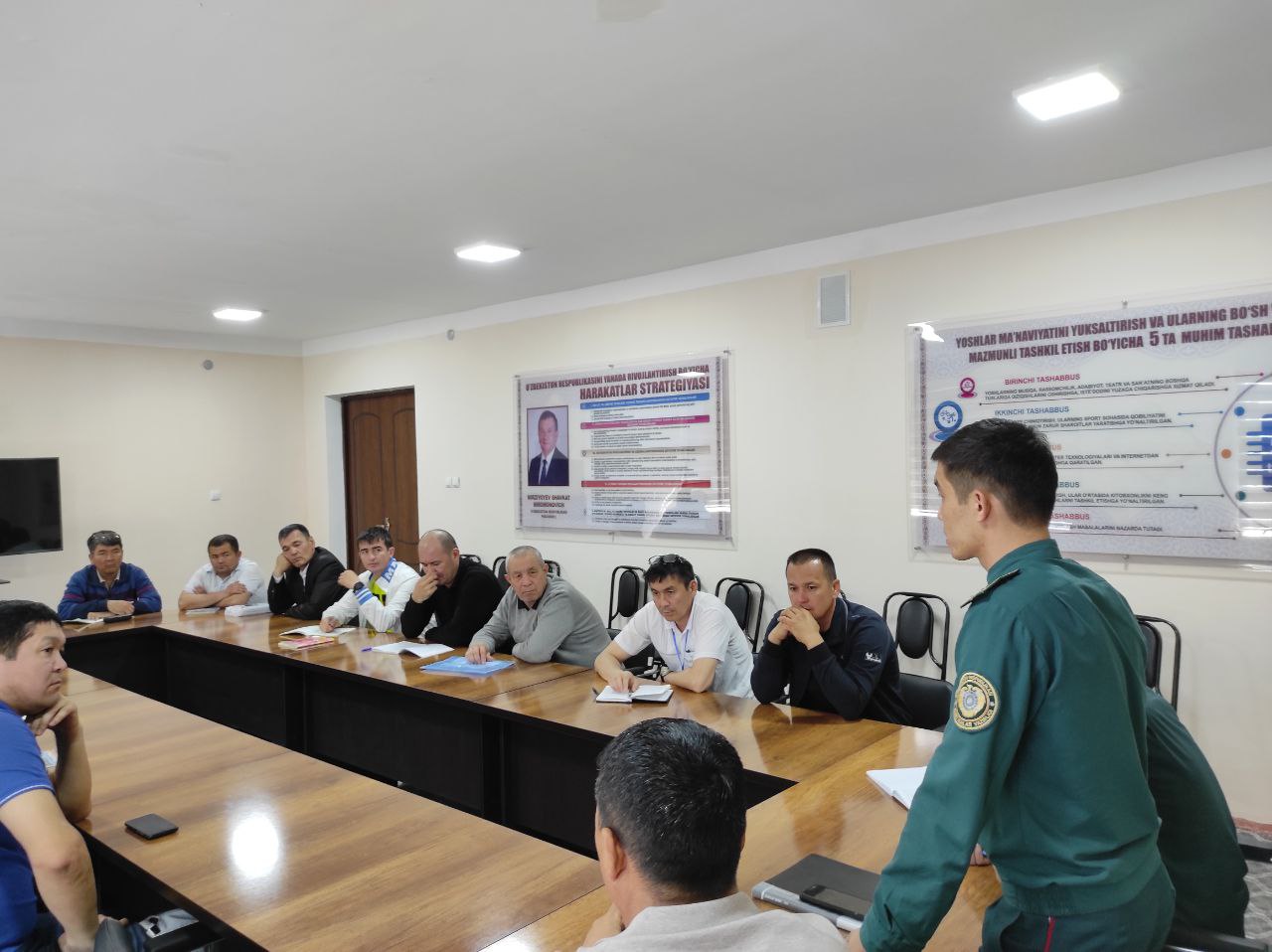 PROFILAKTIKA INSPEKTORLARI BILAN  UCHRASHUV TASHKIL ETILDI