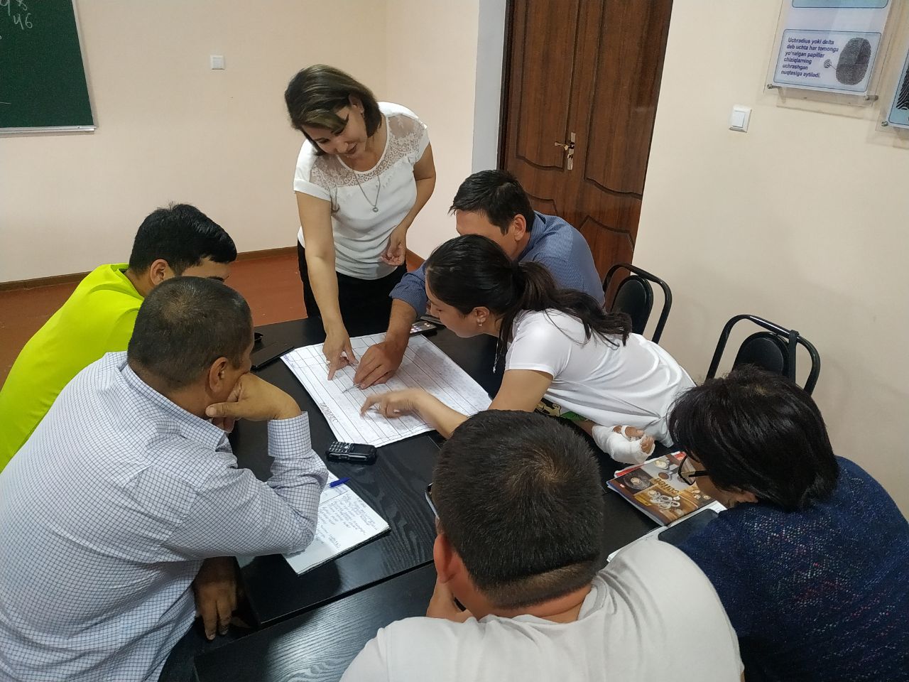 Nukus  filialida “Sport faoliyatida organizm fiziologik holatlariga umumiy tavsif ” mavzusida ochiq dars o‘tildi