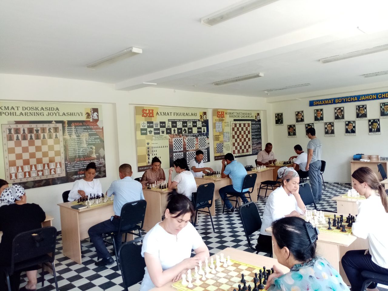 BUXORO SHAHRIDA “SHAXMAT MARKAZI”GA SAYOXAT TASHKIL ETILDI