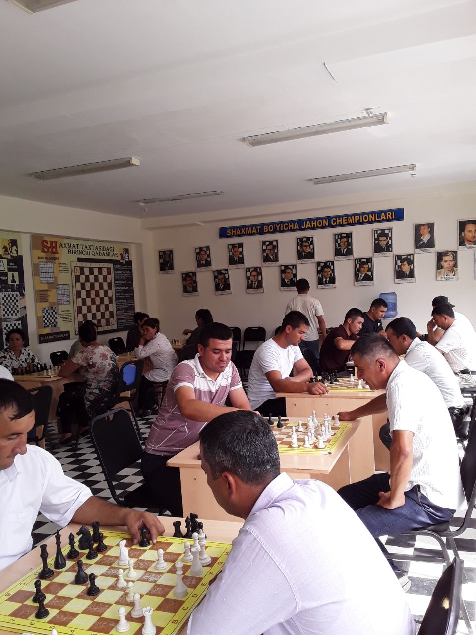 “SHAXMAT” SPORT TURI BO‘YICHA MUSOBAQA