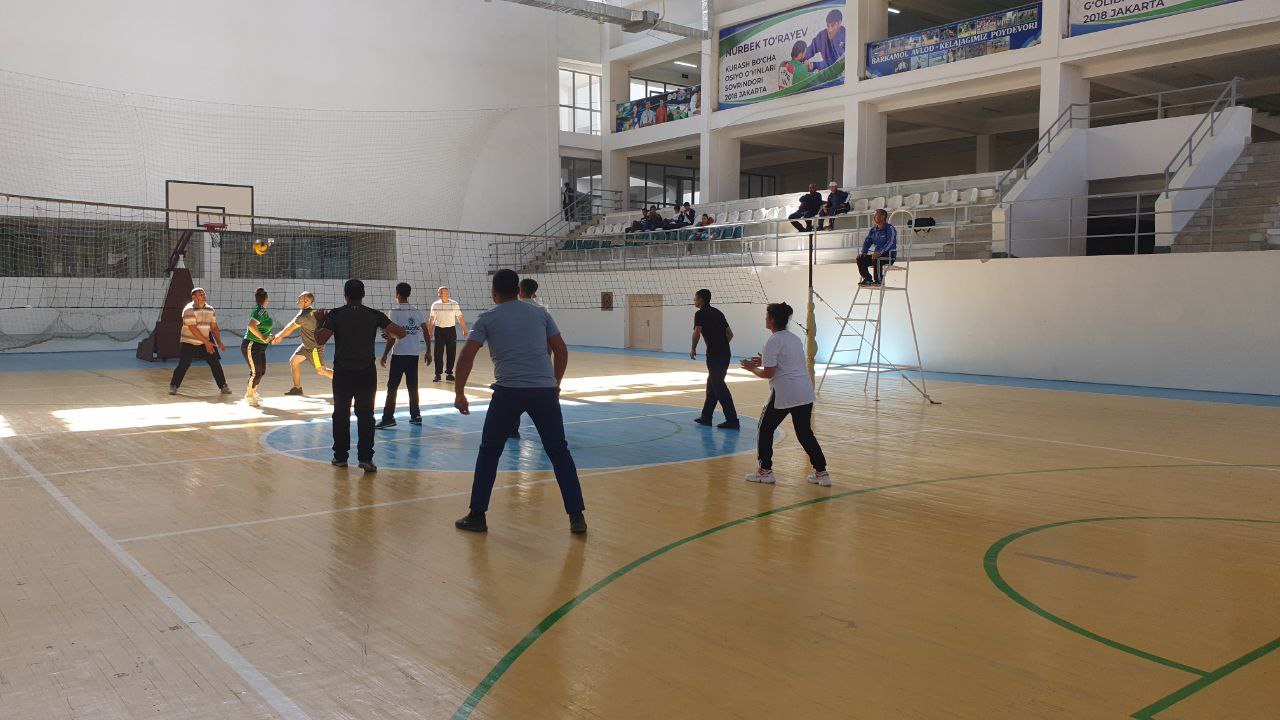 “VOLEYBOL”  SPORT TURI BO‘YICHA MUSOBAQA TASHKEL ETILDI