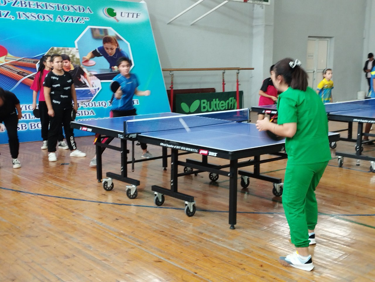 BUXORODA MAHORAT DARSLARI TASHKIL ETILDI “Stol tennis”