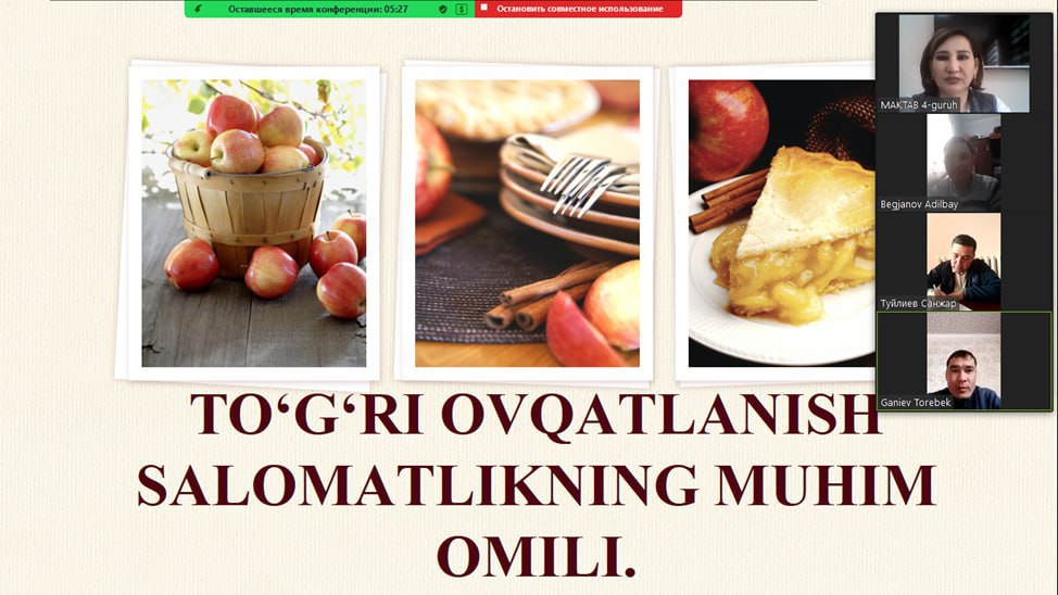 Nukus filialidaonlayn seminar tashkil etildi.