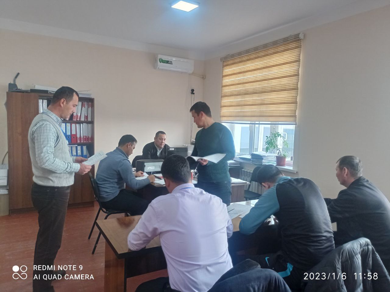 Nukus filialida 2023-yilning yanvar oyi uchun qabul jarayonlari.