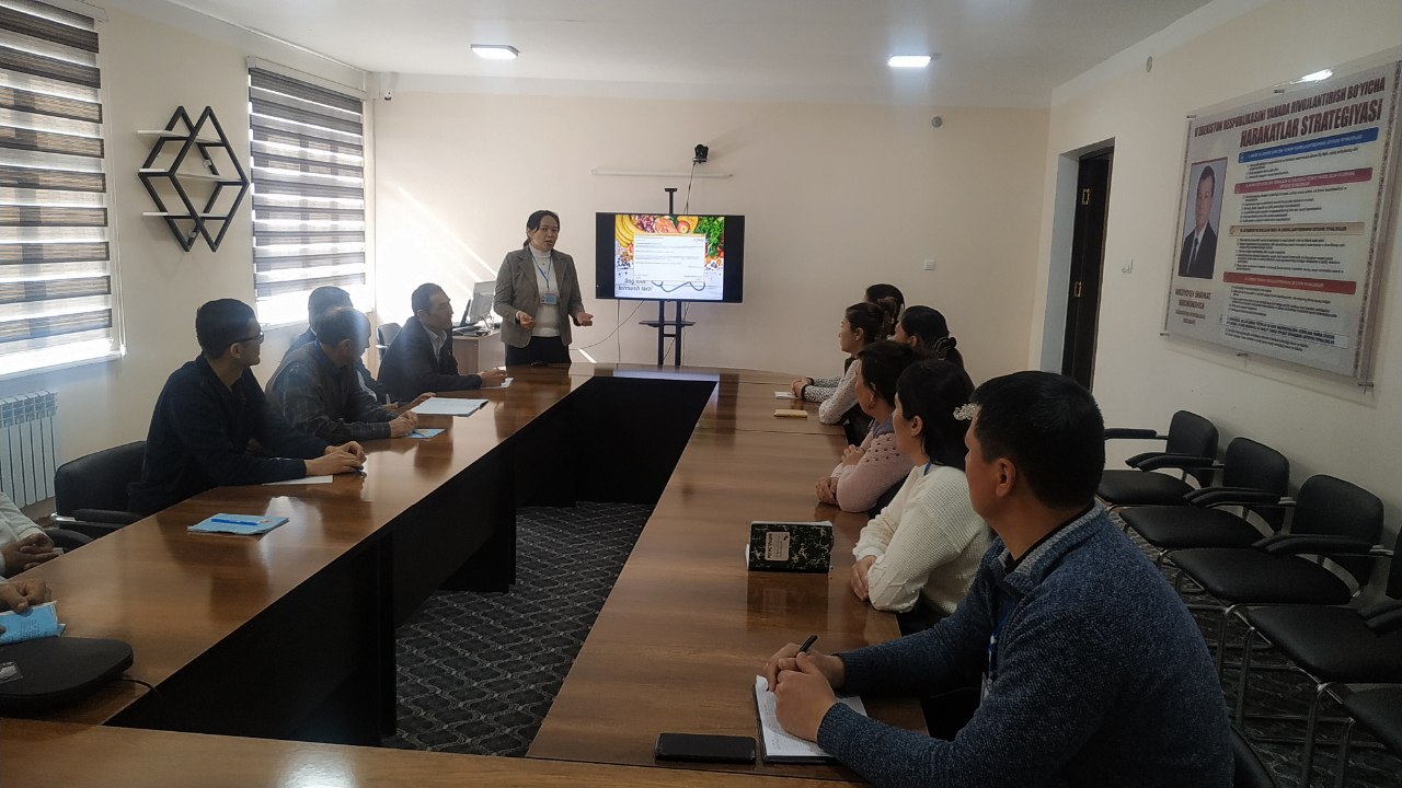 Nukus filialida seminar tashkil etildi.