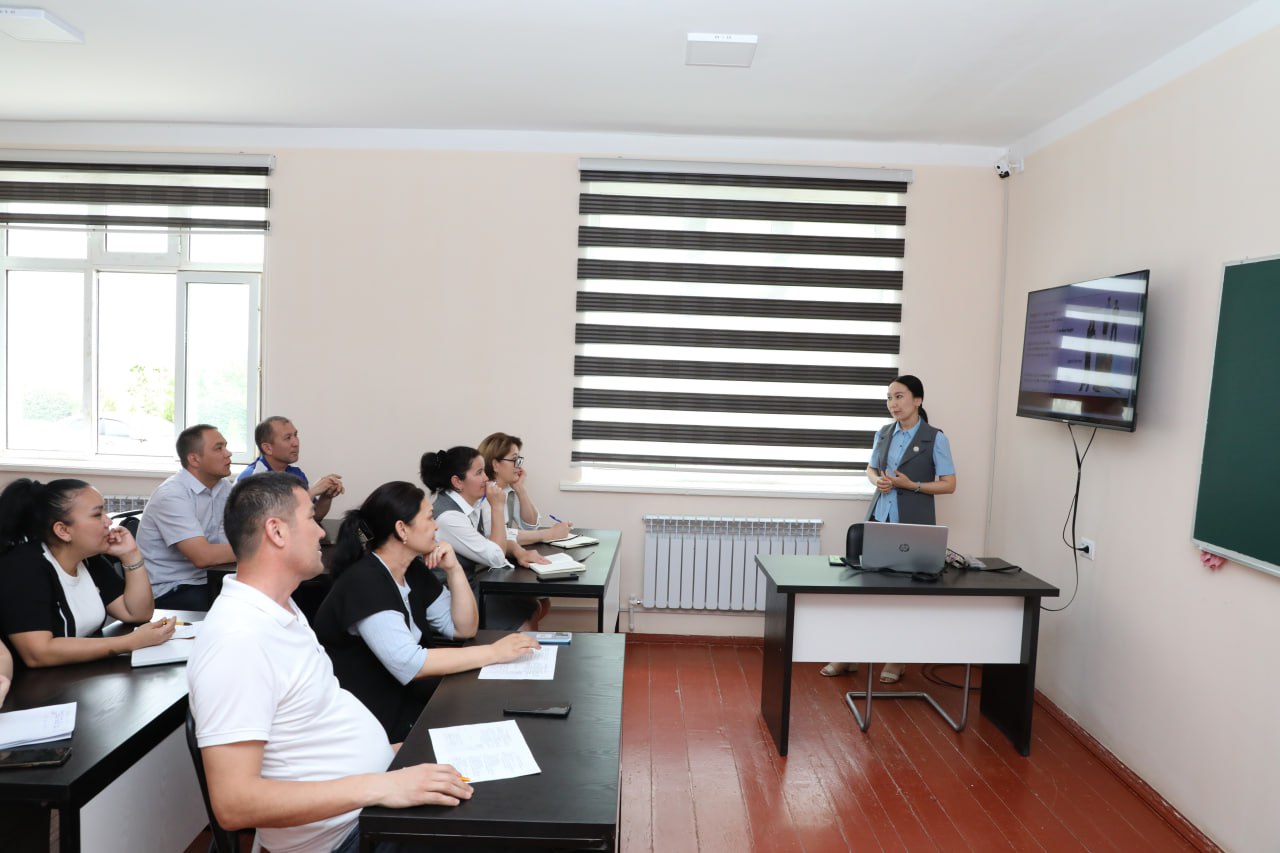 Nukus filialida seminar tashkil etildi