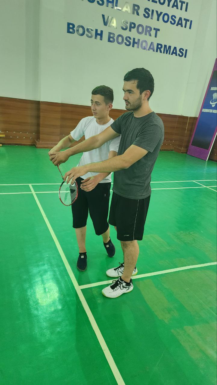 Nukus filialida Nukus shahar “Badminton” bazasida mahorat darsi tashkil etildi