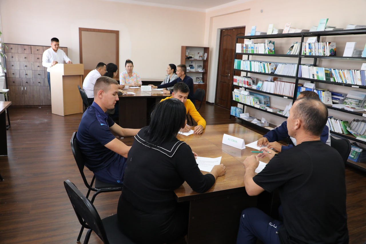 Nukus filialida “Taʼlim va sport” mavzusida  intellektual ring o‘yini tashkil etildi