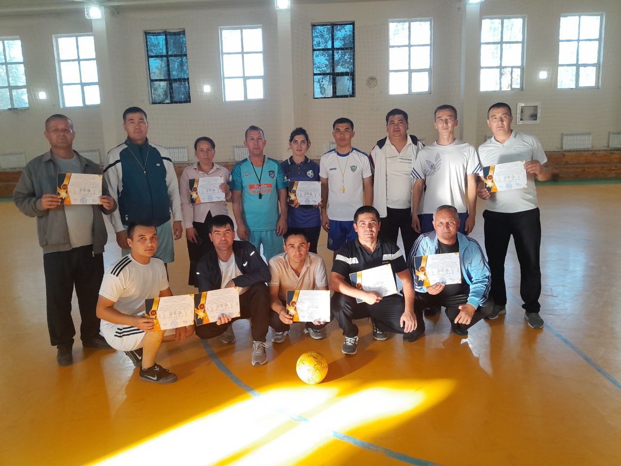 Nukus filialida Mini futbol sport turi boʻyicha musobaqasi tashkil etildi