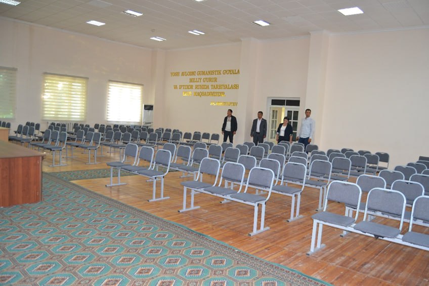 Nukus filiali mutaxassislari 3+1 tizimi bo’yicha amaliy darslar o’tkaziladigan joylar holati bilan tanishishdi