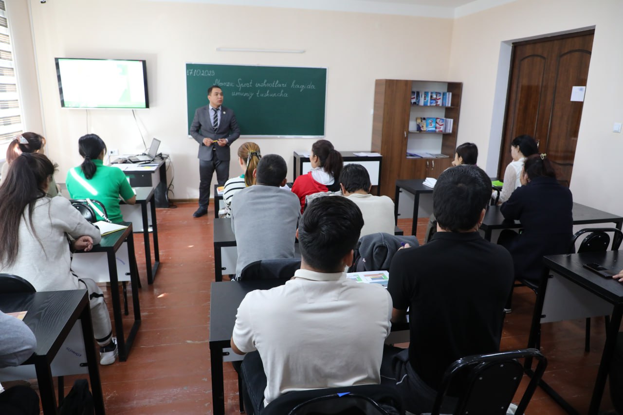 Nukus filialida ochiq dars o‘tkazildi.