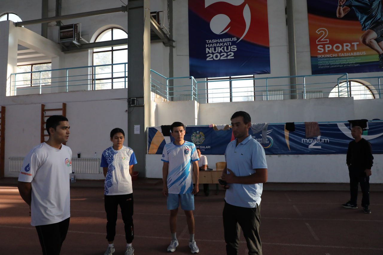 Nukus shahar 1-son sport maktabi bazasida mahorat darsi tashkil etildi.