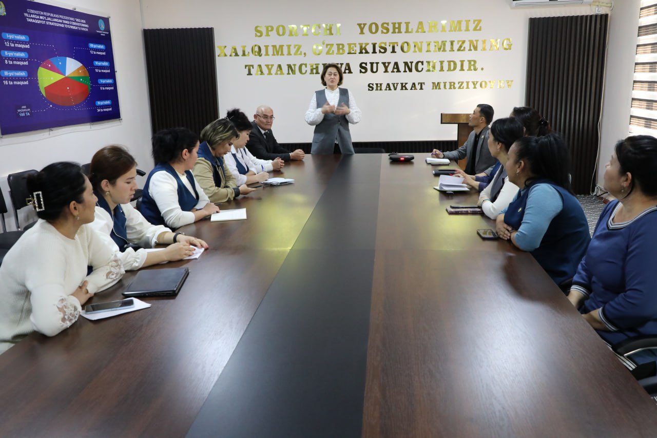Nukus filialida davra suhbati tashkil etildi