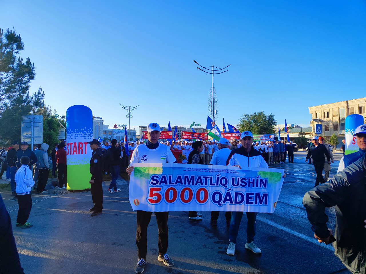 “Sogʻlom hayot sari 5000 qadam” marafoni