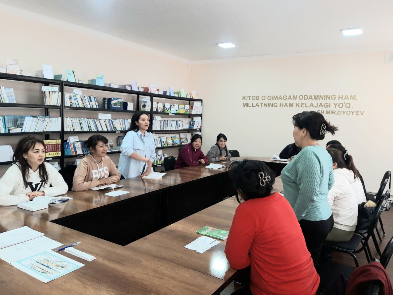 Nukus filialida “Eng yaxshi kitobxon” tanlovi o‘tkazildi