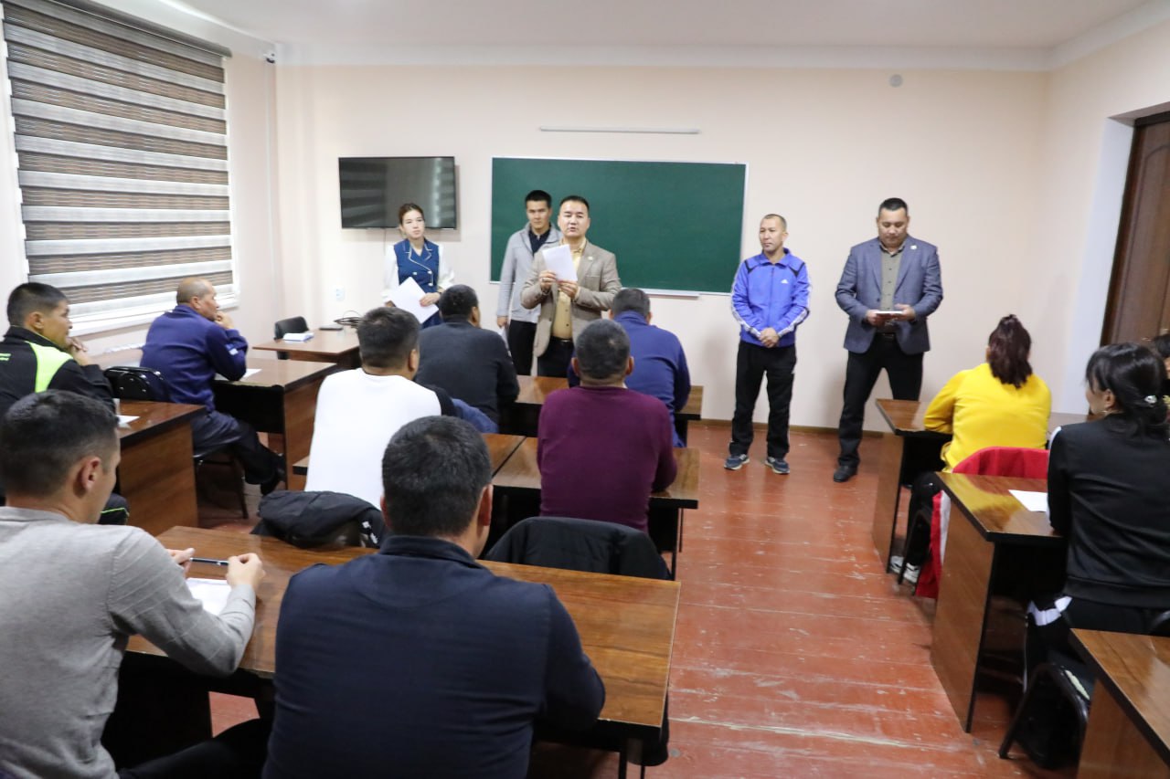 Nukus filiali professor-o‘qituvchilari va xodimlari tomonidan Qoraqalpog‘iston Respublikasida 3+1 tizimi orqali malaka oshirish kursining amaliy mashg‘ulotlari tashkil qilindi