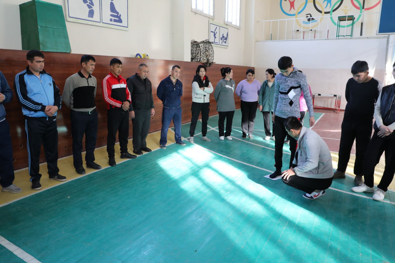 Nukus shahar 21-son umumiy o‘rta taʼlim maktabida 3+1 tizimi asosida amaliy mashg‘ulot tashkil qilindi