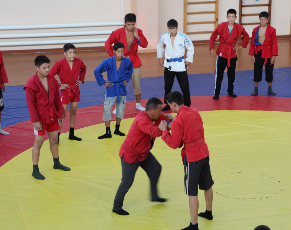 Nukus filialida Nukus shahar 2-son sport maktabi bazasida mahorat darsi tashkil etildi