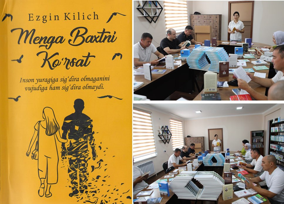 Kitob taqdimot “Bir oyda bir kitob” loyihasi