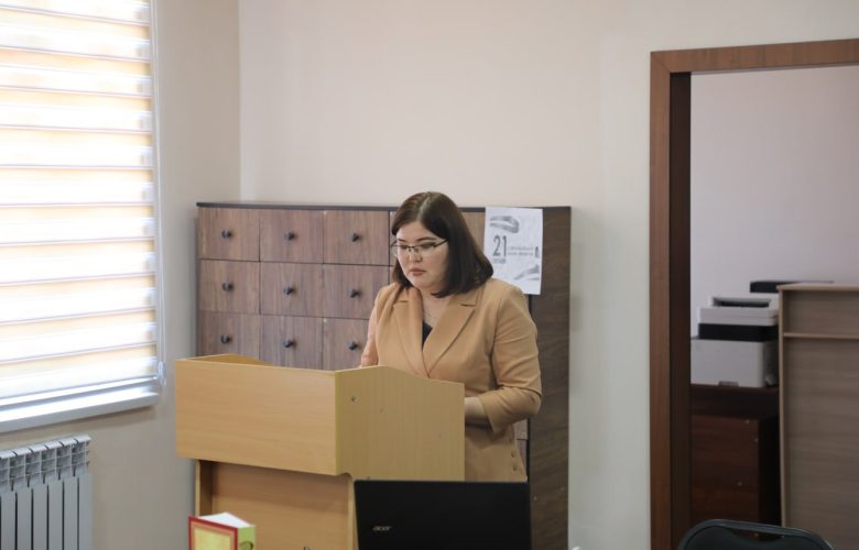 Nukus filialida  “Til-millat g‘ururi”  mavzusida bayram tadbiri bo‘lib otdi