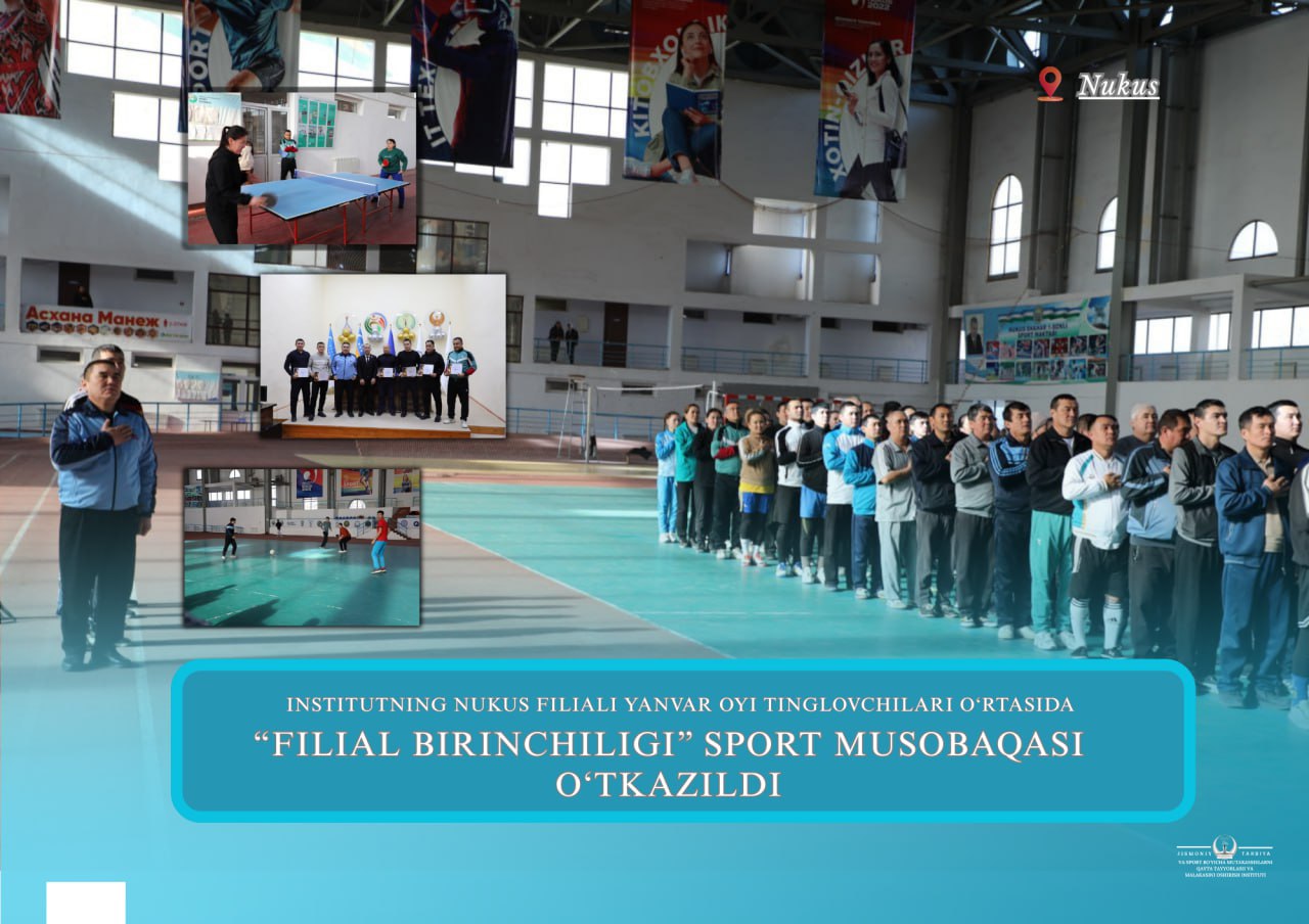 “Filial birinchiligi” musobaqasi tashkil etildi