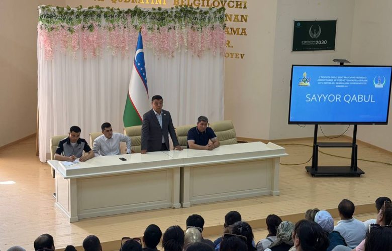 Buxoro shahrida Sayyor qabul tashkil etildi