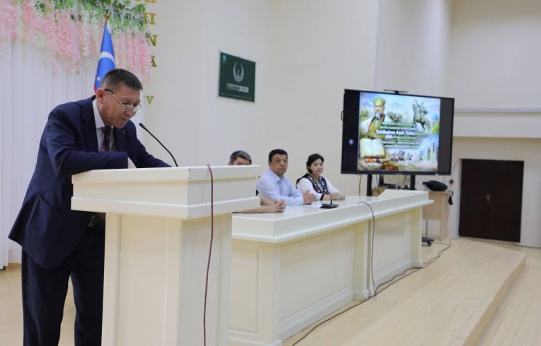 📍 Nukus filialida Amir Temur tavalludining 690 yilligi munosabati bilan davra suhbati tashkil etildi.
