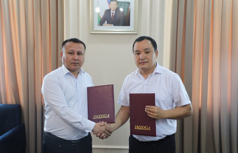 Nukus filialida hamkorlik memorandumi imzolandi